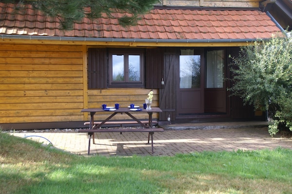 Foto van Chalet in La Hoube bij Rocher du Dabo - Vakantiehuis in Dabo - TerraceBalcony