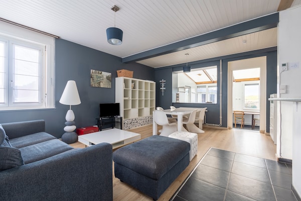 Foto van Gezellig vakantiehuis bij Cap Gris Nez - Vakantiehuis in Audinghen - LivingRoom