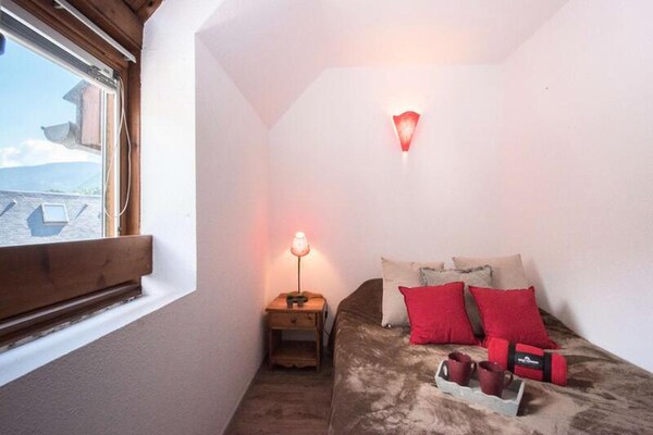 Foto van Appartement in Saint Lary bij Gondel - Vakantiehuis in ST LARY SOULAN - BedRoom