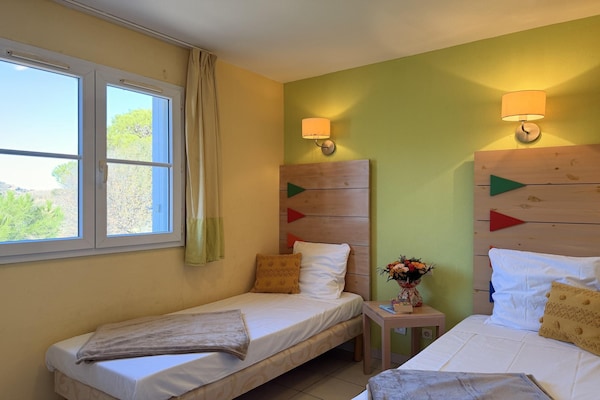 Foto van Duplexappartement met zeezicht voor 8 - Vakantiehuis in Cerbère - BedRoom