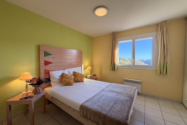 Foto van Duplexappartement met zeezicht voor 8 - Vakantiehuis in Cerbère - BedRoom