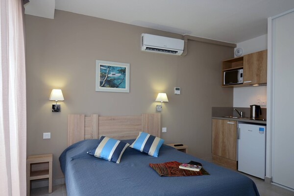 Foto van Appartement vlakbij het strand van Port-Barcarès - Vakantiehuis in Le Barcares - BedRoom
