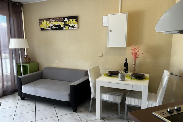 Foto van Gezinsduplex met patio - Vakantiehuis in Saint-Cyprien - LivingRoom