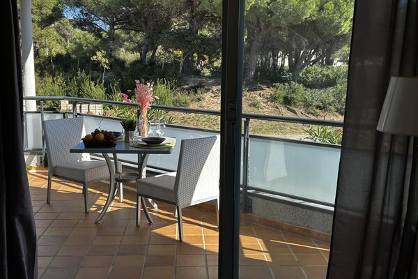 Foto van Gezinsduplex met patio - Vakantiehuis in Saint-Cyprien - TerraceBalcony
