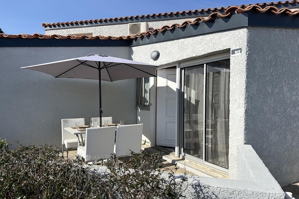 Foto van Gezinsduplex met patio - Vakantiehuis in Saint-Cyprien - TerraceBalcony