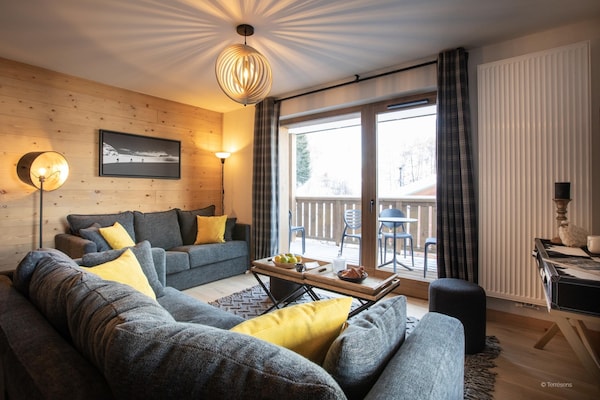 Foto van Appartement in Aime-la-Plagne bij Fornelet - Vakantiehuis in AIME-LA-PLANGE - LivingRoom