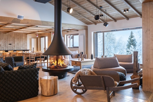 Foto van Appartement in Aime-la-Plagne bij Fornelet - Vakantiehuis in AIME-LA-PLANGE - LivingRoom