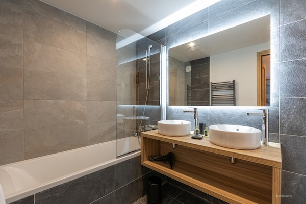 Foto van Appartement in Aime-la-Plagne bij Fornelet - Vakantiehuis in AIME-LA-PLANGE - BathRoom