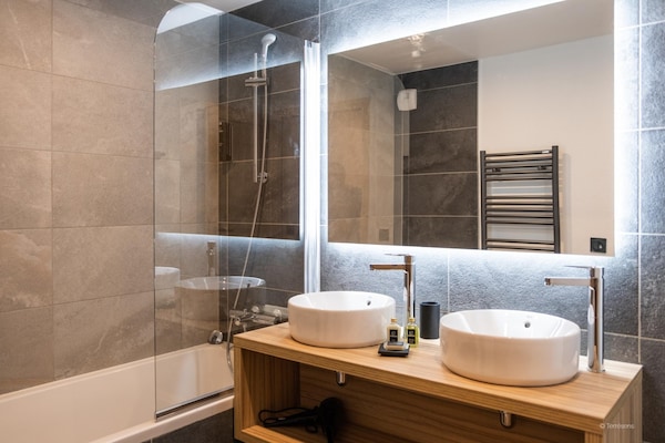 Foto van Appartement in Aime-la-Plagne bij Fornelet - Vakantiehuis in AIME-LA-PLANGE - BathRoom