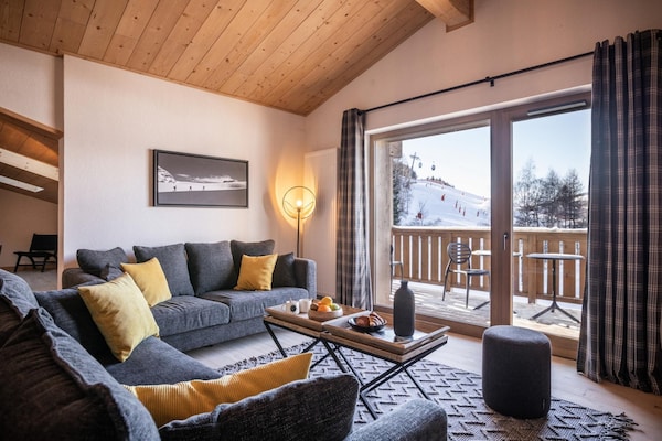 Foto van Appartement in Aime-la-Plagne bij Fornelet - Vakantiehuis in AIME-LA-PLANGE - LivingRoom