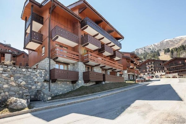 Foto van Chalet in Valmorel bij Skiliften & Bos - Vakantiehuis in Valmorel - 