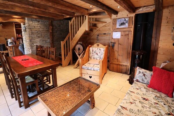 Foto van Chalet in Arèches met uitzicht op de Alpen - Vakantiehuis in BEAUFORT - Untagged