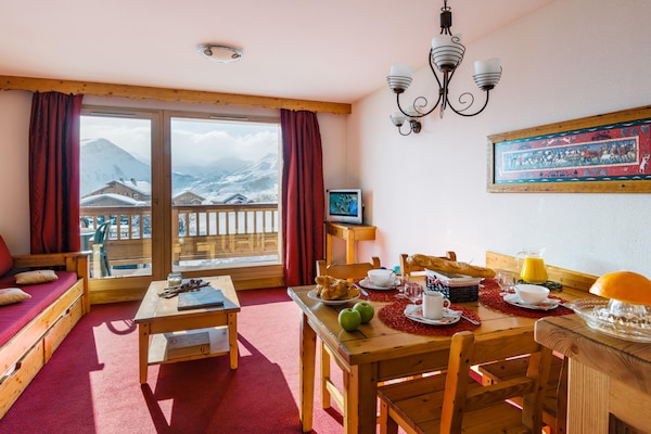 Foto van Duplex Escape in de Alpen - Vakantiehuis in Fontcouverte-la-Toussuire - LivingRoom