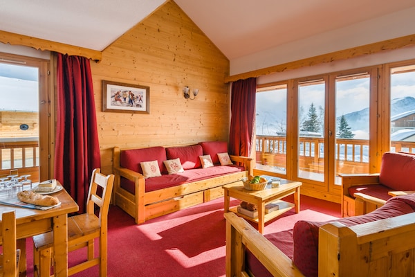 Foto van Duplex Escape in de Alpen - Vakantiehuis in Fontcouverte-la-Toussuire - LivingRoom