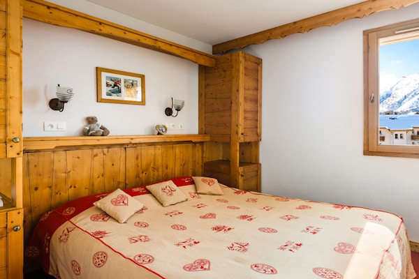 Foto van Duplex Escape in de Alpen - Vakantiehuis in Fontcouverte-la-Toussuire - BedRoom