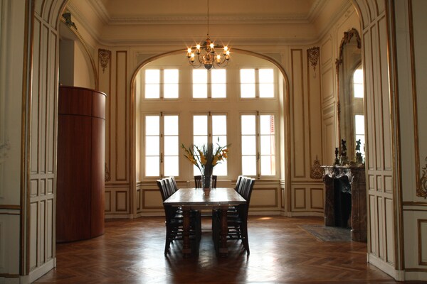 Foto van Huis met uitzicht op Grand Colombier - Vakantiehuis in Serrieres en Chautagne - DiningRoom
