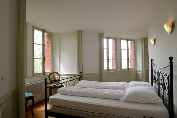 Foto van Huis met uitzicht op Grand Colombier - Vakantiehuis in Serrieres en Chautagne - BedRoom