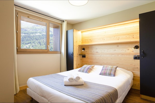 Foto van Appartement in Frankrijk met Spa & Uitzicht - Vakantiehuis in Tignes - BedRoom