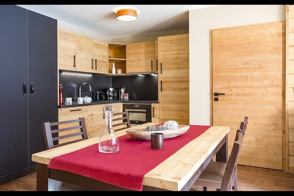 Foto van Appartement in Frankrijk met Spa & Uitzicht - Vakantiehuis in Tignes - DiningRoom