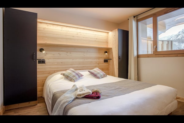 Foto van Appartement in Tignes met Piste & Spa - Vakantiehuis in Tignes - BedRoom