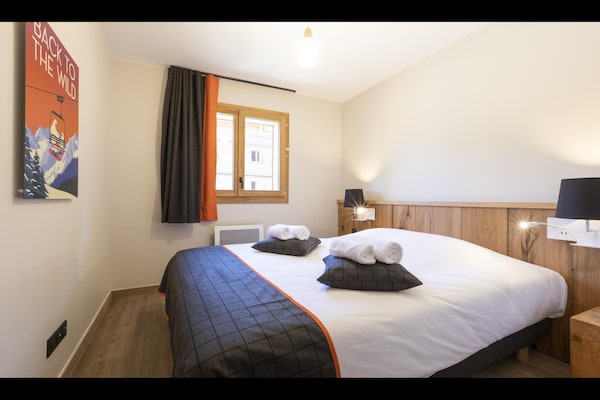 Foto van Appartement in Samoëns met Spa en Zwembad - Vakantiehuis in Samoëns - BedRoom