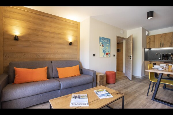 Foto van Appartement in Samoëns bij Grand Massif - Vakantiehuis in Samoëns - LivingRoom