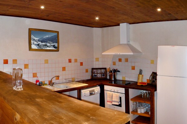 Foto van Luxe appartement met sauna in de Franse Alpen - Vakantiehuis in Champagny en Vanoise - Kitchen