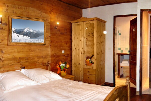 Foto van Luxe appartement met sauna in de Franse Alpen - Vakantiehuis in Champagny en Vanoise - BedRoom