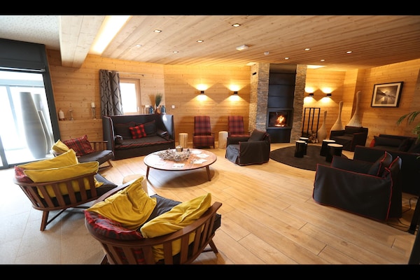 Foto van Appartement in Frankrijk met zwembad & spa - Vakantiehuis in St Martin de Belleville - LivingRoom