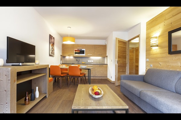 Foto van Appartement in Frankrijk met zwembad & spa - Vakantiehuis in St Martin de Belleville - LivingRoom