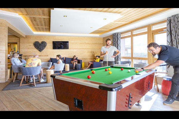 Foto van Appartement in Frankrijk met zwembad & spa - Vakantiehuis in St Martin de Belleville - RecreationRoom