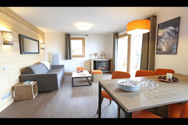 Foto van Appartement in Frankrijk met zwembad en spa - Vakantiehuis in St Martin de Belleville - DiningRoom