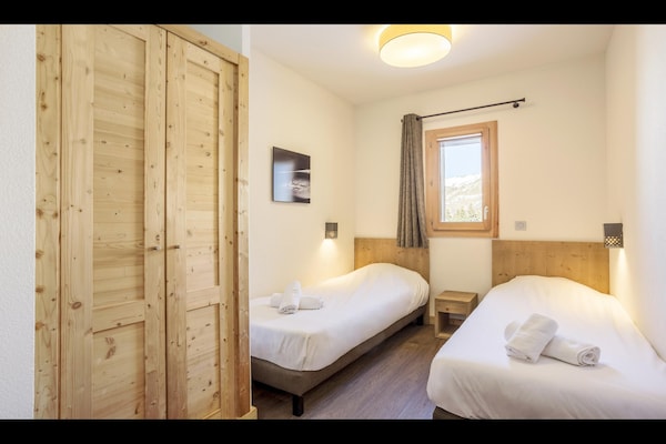 Foto van Appartement in Frankrijk met zwembad en spa - Vakantiehuis in St Martin de Belleville - BedRoom