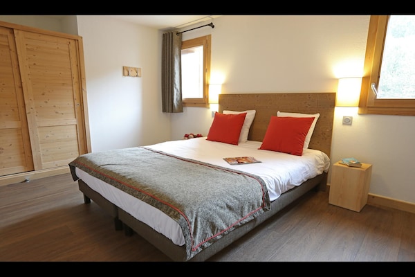 Foto van Appartement in Frankrijk met zwembad en spa - Vakantiehuis in St Martin de Belleville - BedRoom