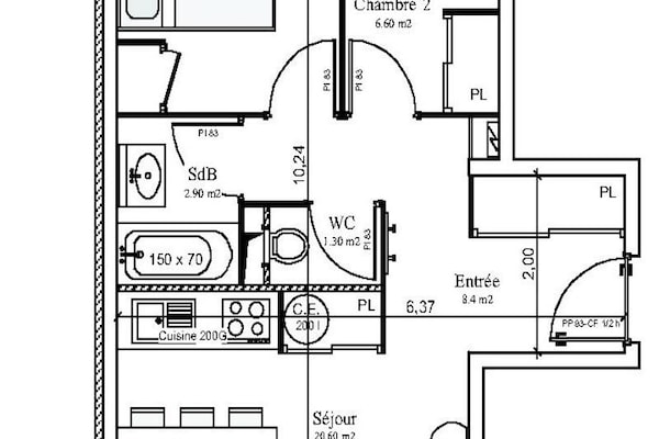 Foto van 3 Kamers voor 6 personen - Vakantiehuis in LANSLEBOURG MONT CENIS - 