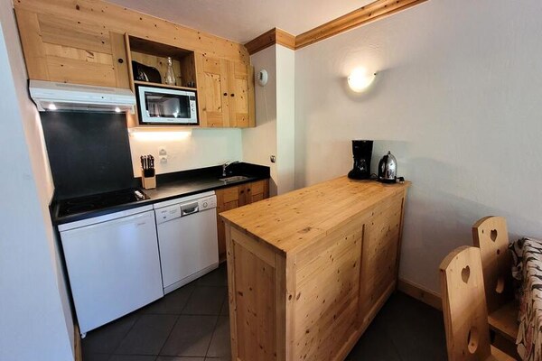 Foto van Appartement in Val-Cenis met Ski-In/Ski-Out - Vakantiehuis in LANSLEBOURG MONT CENIS - 