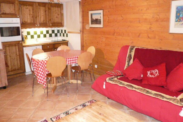 Foto van Appartement in Méribel met Pistezicht - Vakantiehuis in LES ALLUES - Untagged