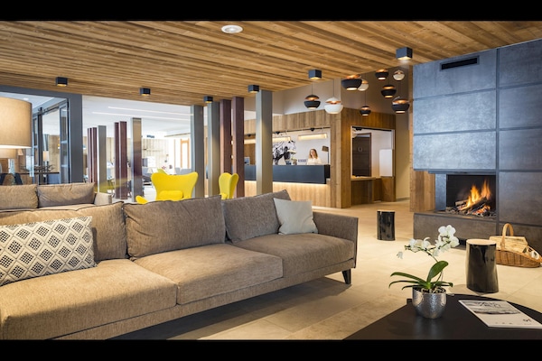 Foto van Appartement in Hauteluce met Ski-In/Ski-Out - Vakantiehuis in Hauteluce - LivingRoom