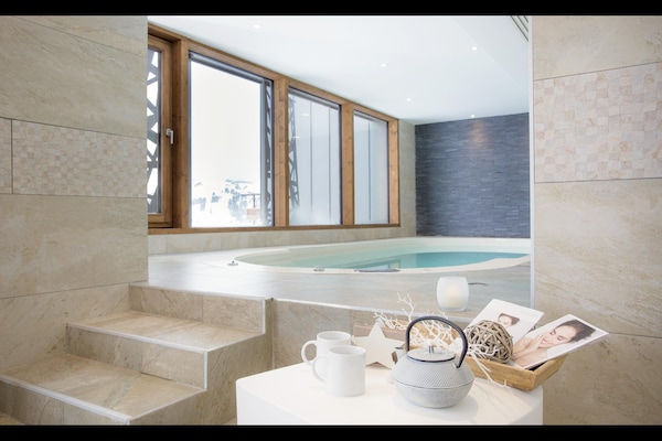 Foto van Appartement in Hauteluce met Ski-In/Ski-Out - Vakantiehuis in Hauteluce - Facilities