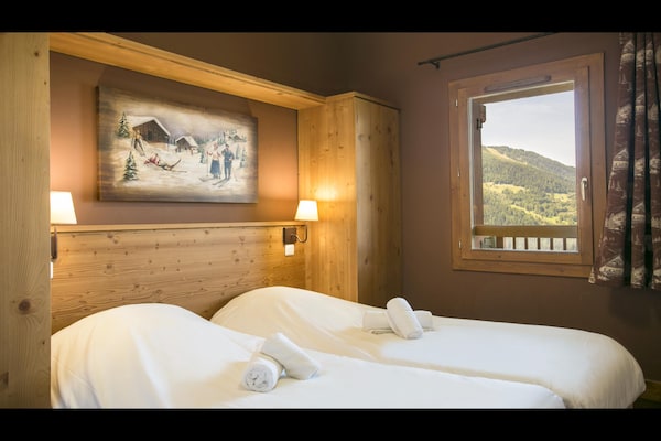 Foto van Appartement in Frankrijk met Spa en Uitzicht - Vakantiehuis in Sainte-Foy Tarentaise - BedRoom