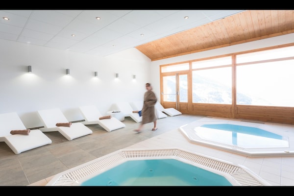 Foto van Appartement in Frankrijk met Spa en Uitzicht - Vakantiehuis in Sainte-Foy Tarentaise - Wellness