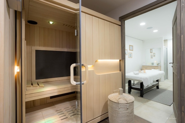 Foto van Appartement in La Rosière met Alpenzicht - Vakantiehuis in la rosiere montvalezan - Wellness
