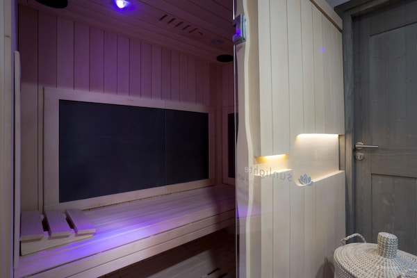 Foto van Appartement in La Rosière met Alpenzicht - Vakantiehuis in la rosiere montvalezan - Wellness