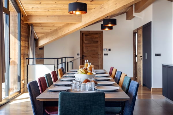 Foto van Chalet in La Rosière bij Skiliften - Vakantiehuis in LA ROSIERE - DiningRoom