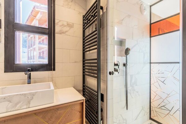 Foto van Appartement in Les Arcs met spa en uitzicht op de Mont Blanc - Untagged