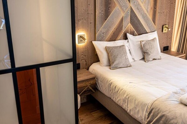 Foto van Appartement in Les Arcs met spa en uitzicht op de Mont Blanc - Untagged