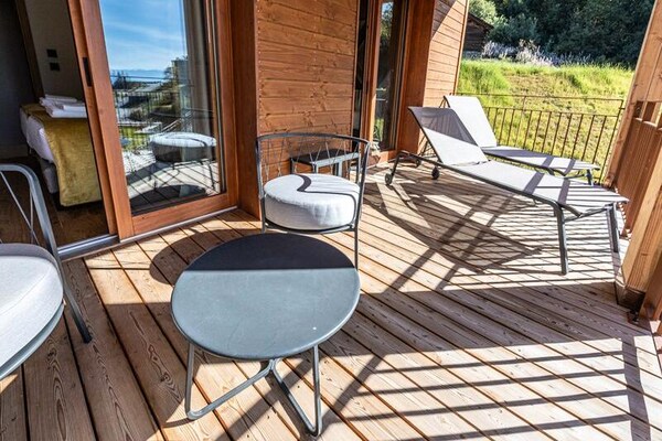 Foto van Appartement in Les Arcs met spa en uitzicht op de Mont Blanc - Untagged