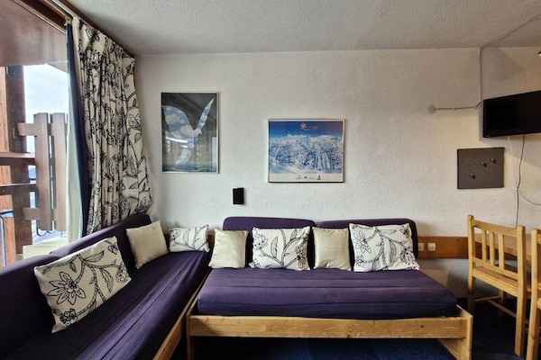 Foto van 2-kamerappartement voor 6 personen dichtbij de pistes, winkels, kinderopvang en ESF in het centrum van het resort Arc 1800 - Untagged