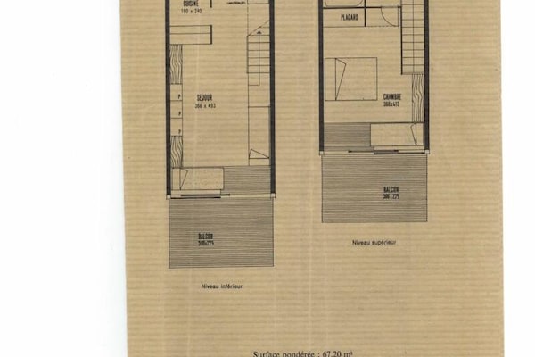 Foto van 2-kamerappartement voor 7 personen in Arc 1600 in een residentie dichtbij de pistes en winkels - Untagged