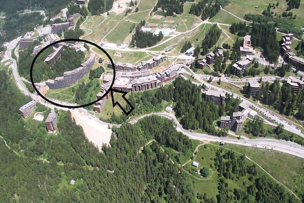 Foto van 2-kamerappartement voor 6 personen dichtbij de pistes, winkels, kinderopvang en ESF in het centrum van het resort Arc 1800 - Untagged